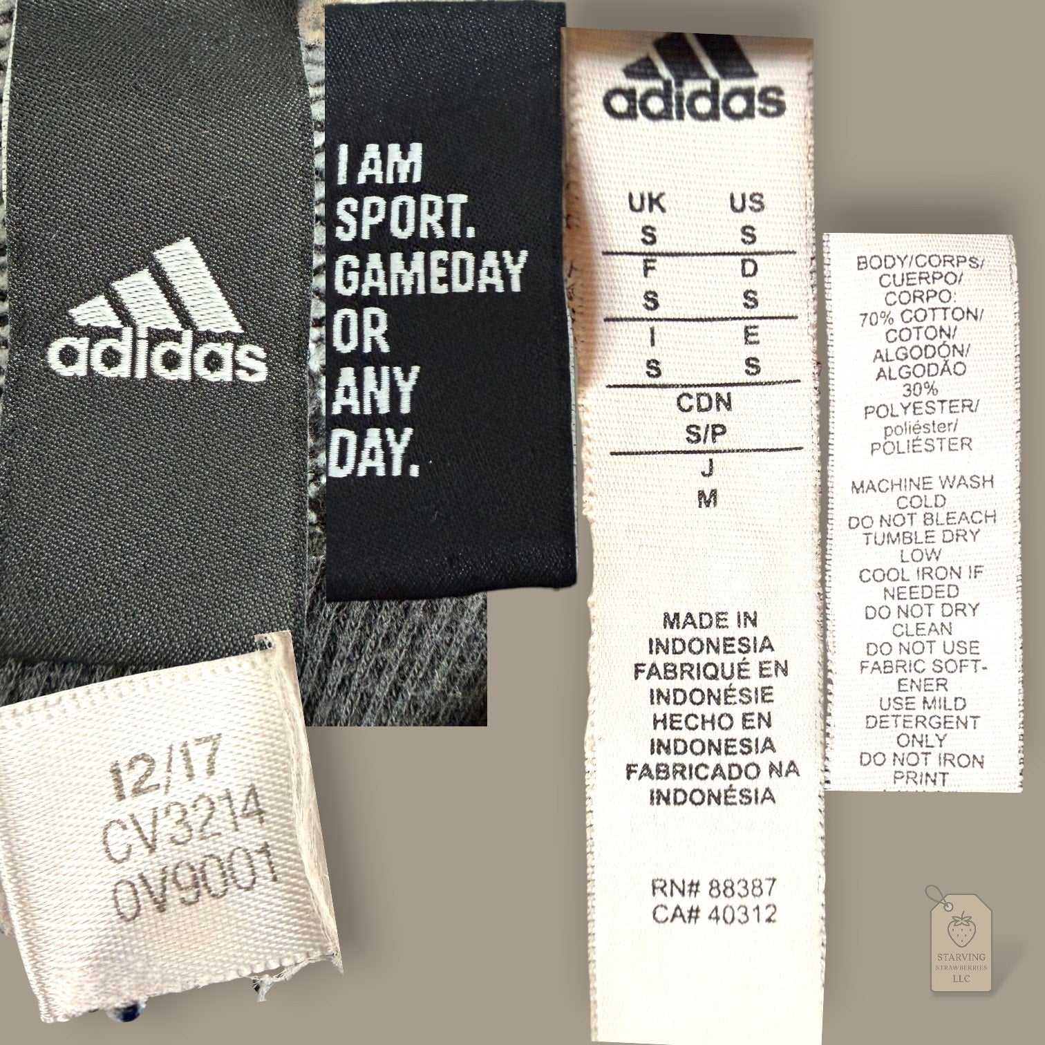 Adidas Sideline Crewneck Sweatshirt Small Black Mesh Logo 3-Stripe Cuff CV3214