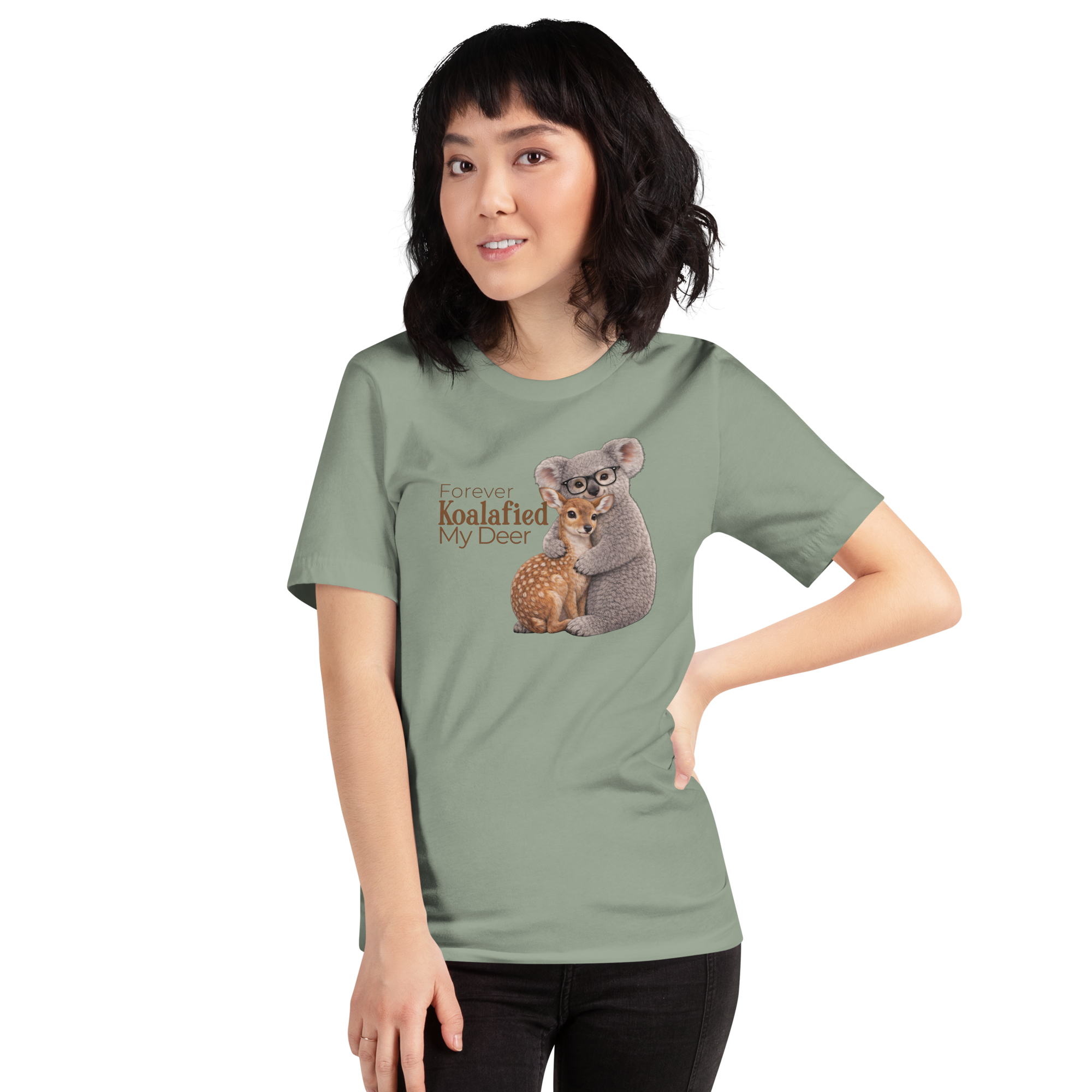 Koalafied My Deer Graphic Tee | Cute Pun Animal Shirt